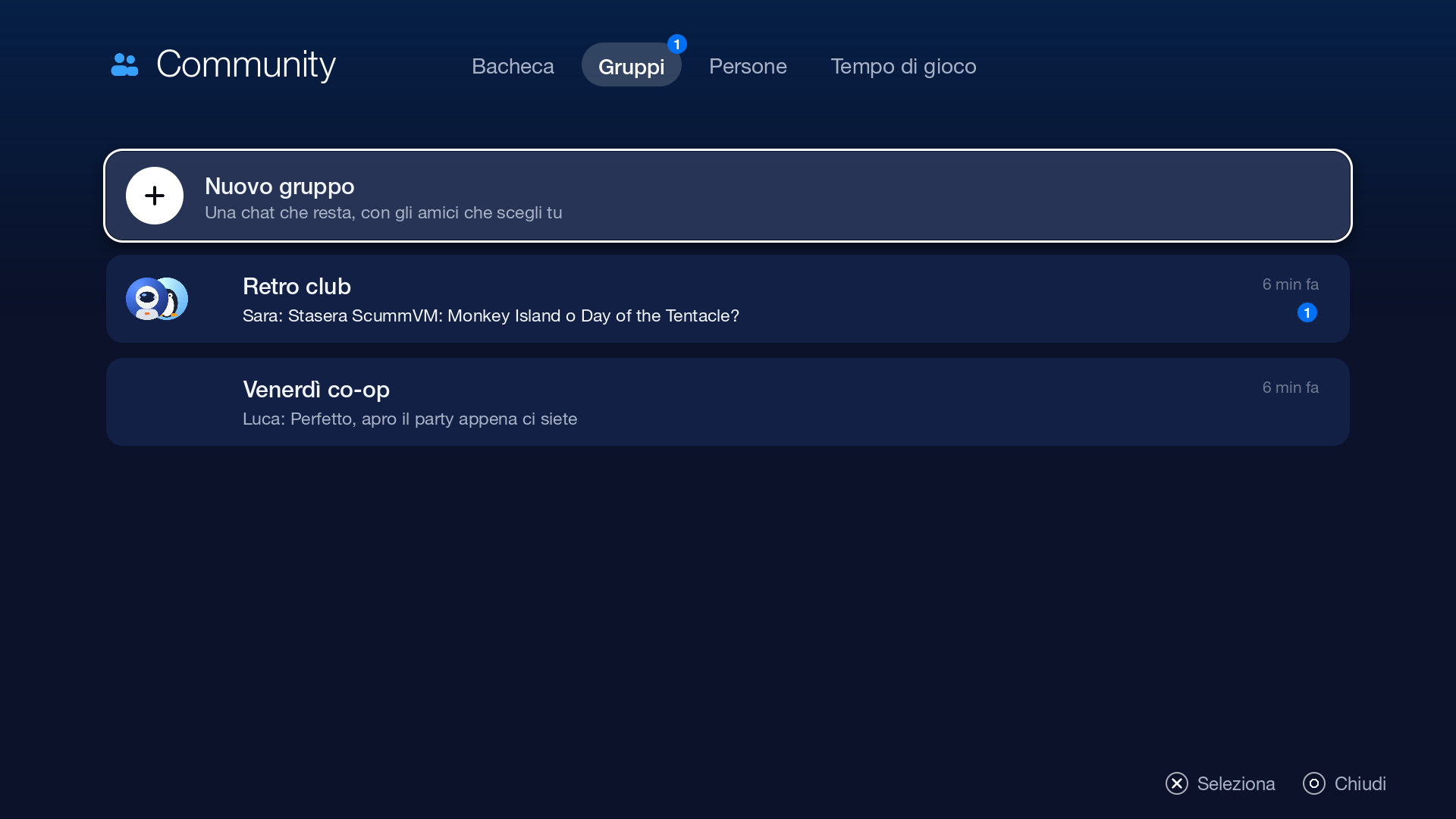 Chat de grupo